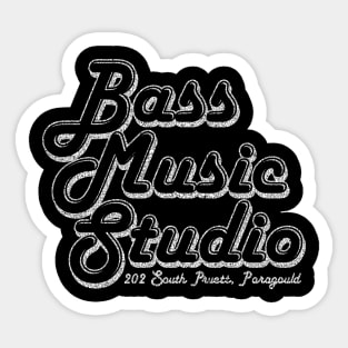 Bass Music Classic Sticker
